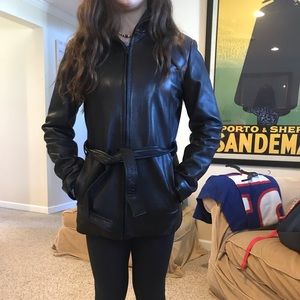 Andrew Marc xs leather jacket